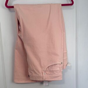 LOFT Women's Pink Flare & Wide Leg Jeans